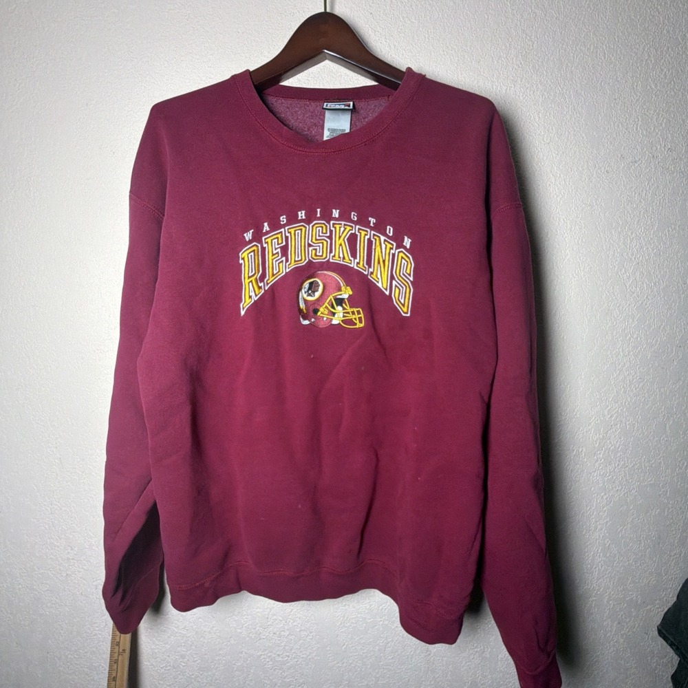 Vintage Washington Redskins Sweatshirt Mens XL Red NFL Football Pro Player 90s